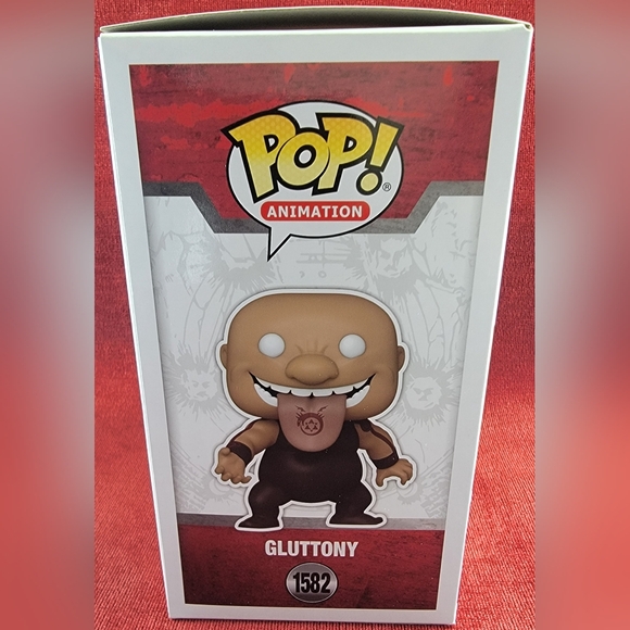 Gluttony entertainment earth exclusive funko # 1582 (nib) with pop protector - Picture 6 of 7
